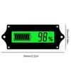 12V 24V 36V 48V LCD Lithium Li-ion Acid Lead lifePo4 Battery Voltage Capacity Indicator Display Tester Power Display Tester