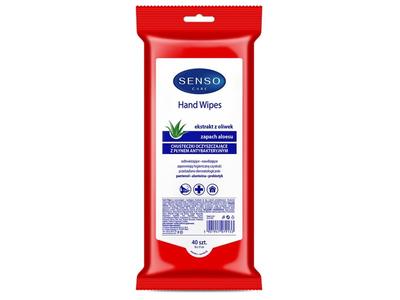Cleansing Wipes with Antibacterial Liquid, 40 Pcs.