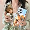 Girl Dog Puppy Matte TPU Mobile Phone Case for Realme GT 8 Neo Pro C75 73 71 C67 65 C55 53 C35 31 C20 15 Colorful Cover