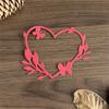 Heart Wreath Die Cut Stencils Scrapbooking Embossing Tool Carbon Steel Cutting Die for Scrapbooking Card Making Album
