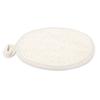Loofah Sponge Soft Elastic Loofah Sponge Exfoliating Body Scrubber for Bath Shower Body Beige