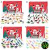 Christmas Advent Calendar with 24 Animal Figures Daily Countdown To Christmas for Kids Interactive Parent-Child Fun Gift Collection