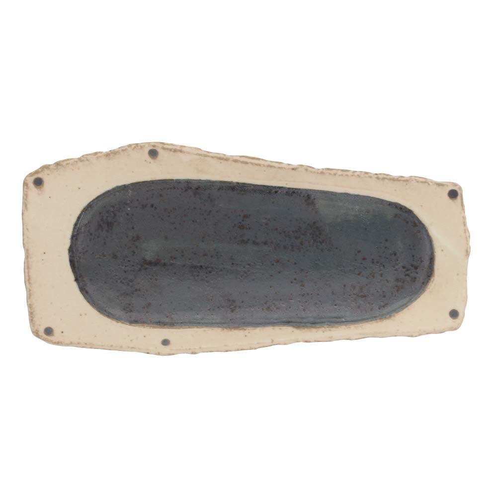

Tableware East Irregular Long Plate 32.5cm Wakuro
