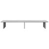 Monitor Stand Gray Sonoma 100 X 27 X 15 Cm Particleboard