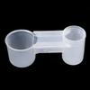 10PCS Practical Plastic Water Drinker Cup Feeder Drinking Bowl for Birds Pigeons Parrots