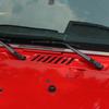 Carbon Fiber Front Window Windshield Wiper Cover Trim For Jeep Wrangler JK 07-17
