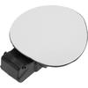 Fuel Tank Door Cap for Volkswagen Golf 6 2010-2013 Fuel Filler Flap Cover Clip Type No.5K6809857C White ABS