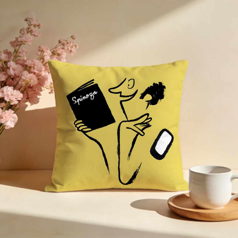 Fashion JJean Jullienful Cushion Cover Stylish Washable Pillow Cover Ideal for Couch Bedroom Car Decoration