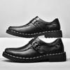 Vintage Style Men Casual Shoes Genuine Leather Man Loafers Fashion Comfortable Dress Shoes Handmade Male Driving Shoes Moccasins