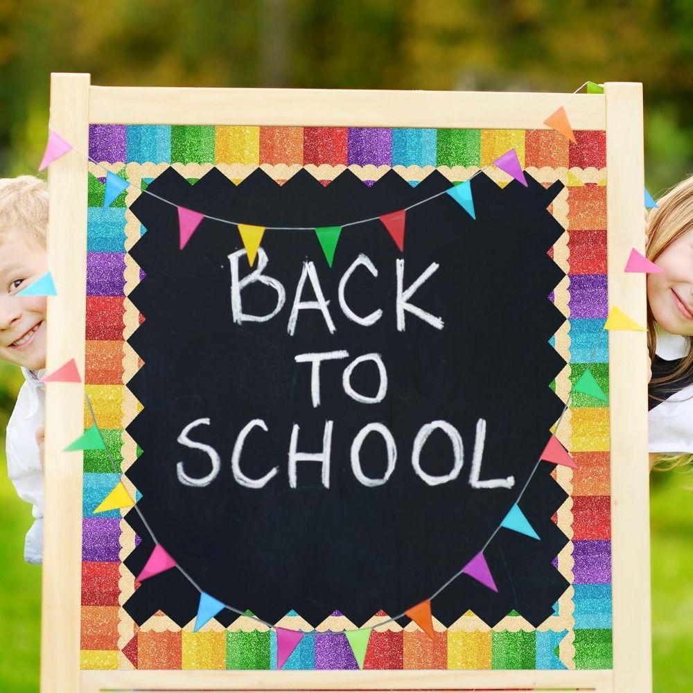 DIY Border Decorative Sticker  for Office Classroom Blackboard Decoration