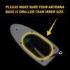 Universal Car Roof Radio AM/FM Signal Shark Fin Style Aerial Antenna Cover New