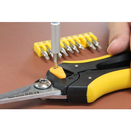 E-Value Precision Screwdriver Set, 30 Interchangeable Bits + Handle + Extension Bar, EPS-650