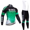 Long Sleeve Cycling Jersey Set Unisex Mountain Road Bike Quick Dry Sportswear