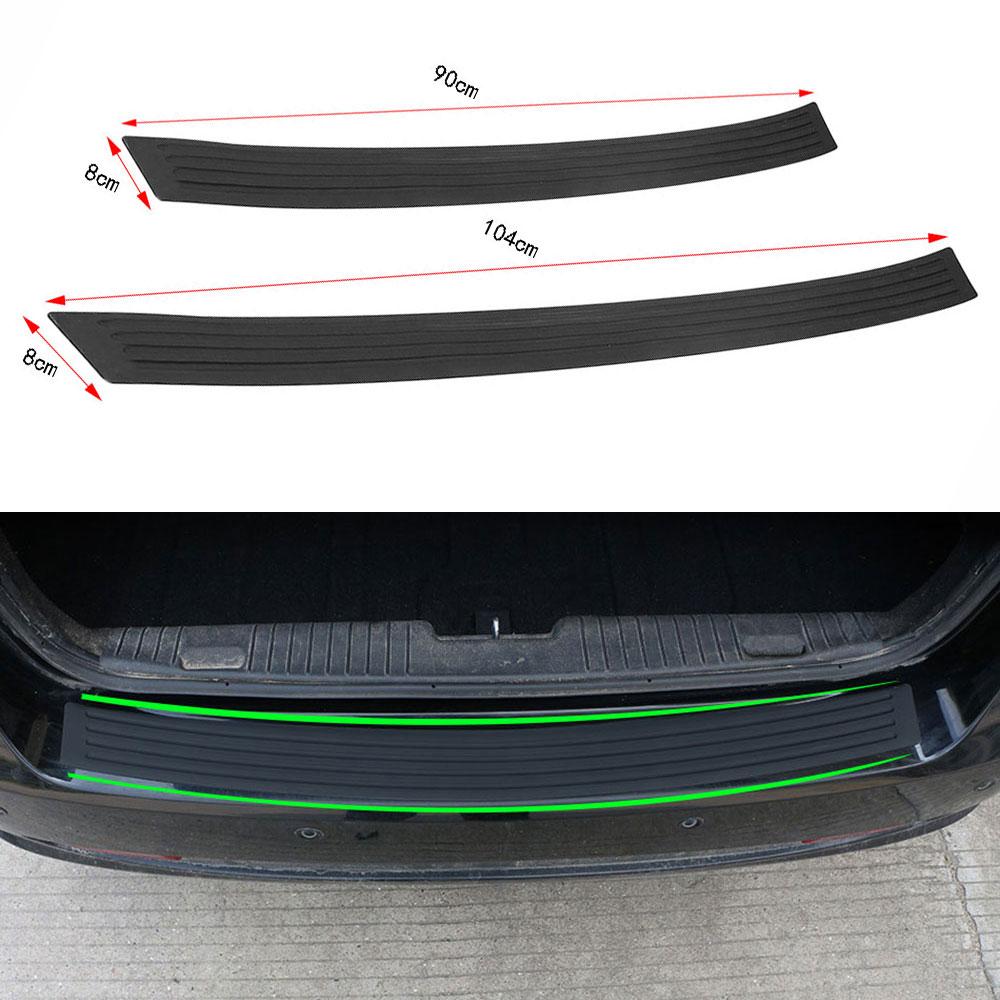 Protezione Battitacco Portabagagliaio Auto Universale Gomma Protezione Paraurti Posteriore Modanature Pad Copertura Striscia Accessori Styling