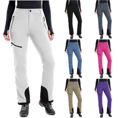 Women's Warm, Windproof, Stretchable And Breathable Outdoor Double-board Skiing Pants