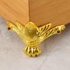 4PCS Wood Box Support Legs Jewelry Box Corner Protectors Antique Hardware Decor Corner Protector Bracket Decorative Feet