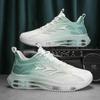 Men's Shoes Summer Breathable New Mesh Sports Running Shoes Air Cushion Shock Absorption Soft Sole Running Casual Dad Shoes
