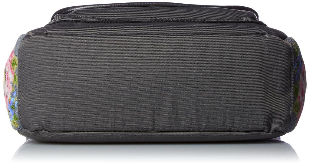 Lake Ulster Lady Mary Leather Mesh Shoulder Bag, 36173179, 91, Dark Gray