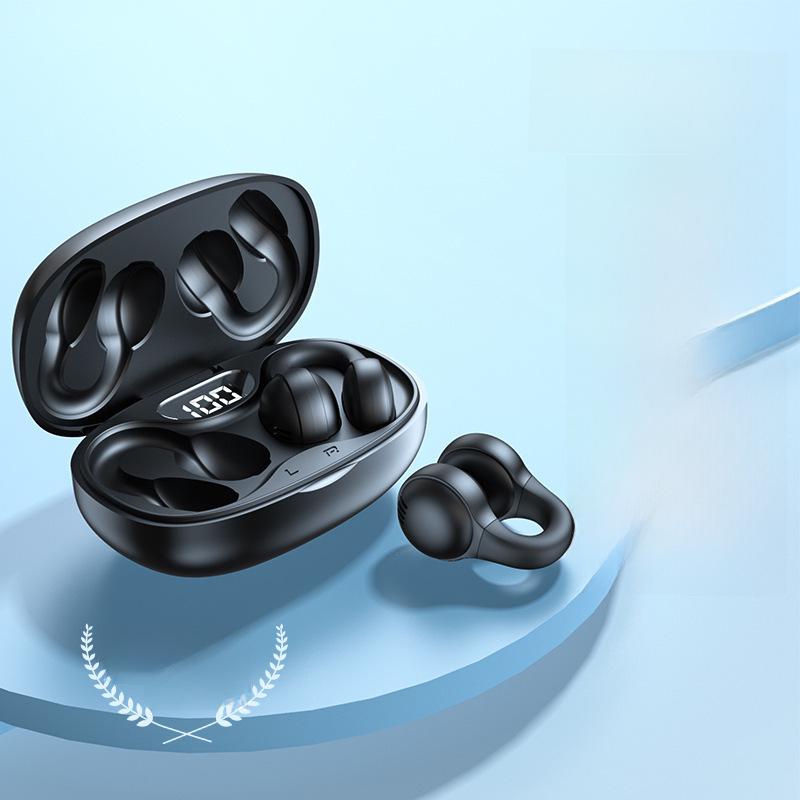OWS X93 Bluetooth Ear-Hook Headset with Digital Display and Long Battery Life