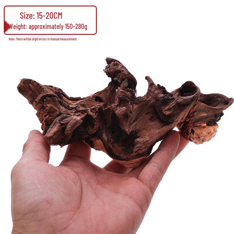 Aquarium Driftwood Pineapple Art: Hiding Tree Root & Aquatic Plant Decoration