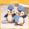 Scarf Penguin Hat Plush Toy Cartoon Stuffed Doll Animal Bedroom Gift Decoration