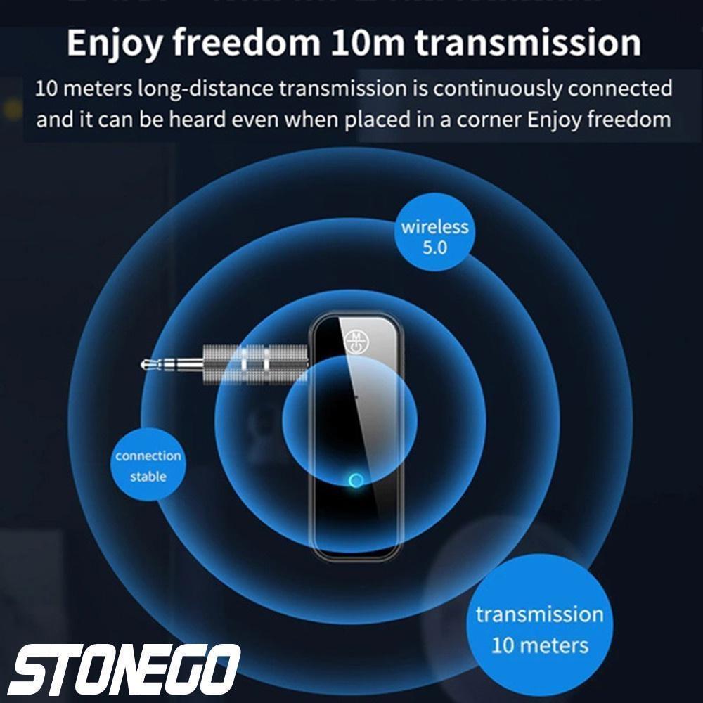 Wireless Bluetooth 5 0 Audio Adapter 3 5mm AUX Stereo Receiver Transmitter for Car Home Speaker TV