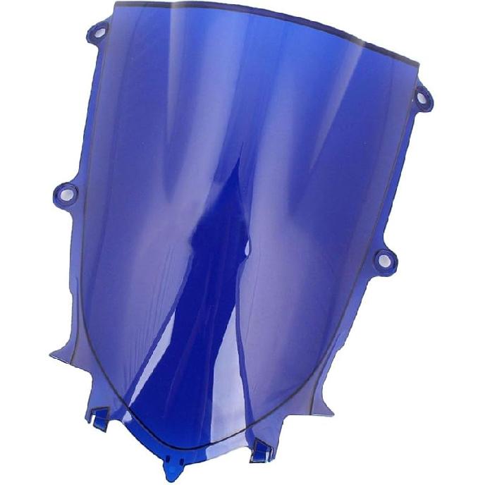

Double Bubble Windshield Windscreen for 2017-2018 Yamaha YZF600 R6 YZF 600 YZFR6 (Iridium) синий
