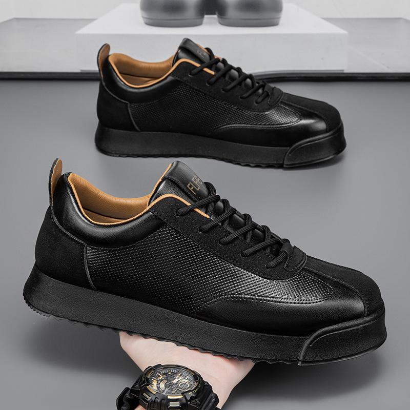 Große Größe neue lässige Sport-Lederschuhe Sport-Board-Schuhe