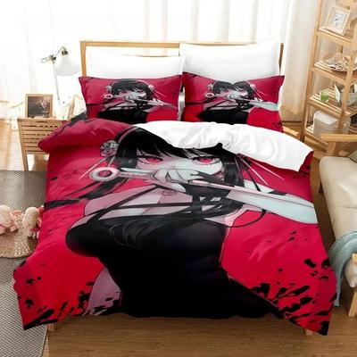 Spy Family Yor Forger Bedding Set Single Twin Full Queen King Size Bed Set Aldult Boys Bedroom Duvet Cover Sets Anime