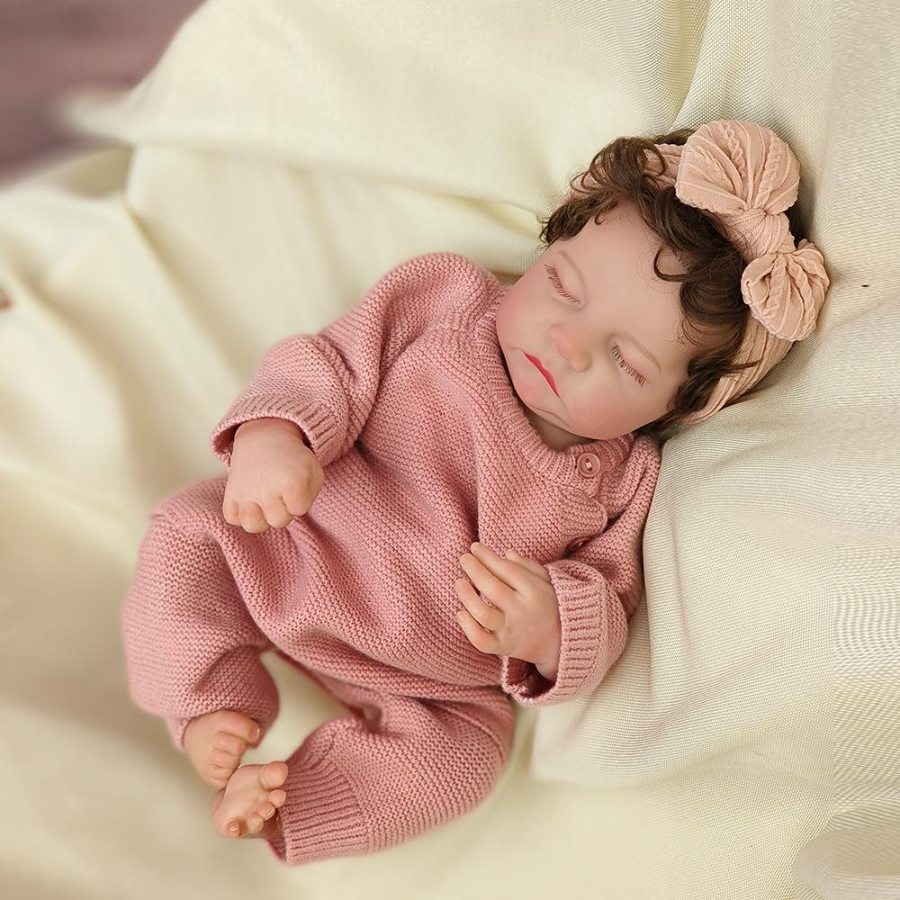 

43 см Levi Lifelike Reborn Baby Doll, ручная работа, 3D-раскрашенная кожа, все тело, силикон, винил, мальчик, девочка, мягкое тканевое тело, рождественский подарок 43cm baby girl