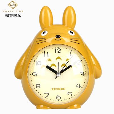 Children Cute Cat Alarm Clock Student Snooze Desk Clock Kid Bedroom Decoration Gift