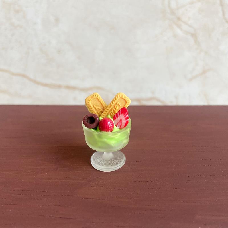 

1 Штука Мініатюрний Ляльковий Будиночок Фруктове Печиво Їжа Чашка Модель Іграшка Для Лялькових Аксесуарів DIY Декорація Дитячий Подарунок