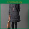 Women Winter Warm Quilted Coat Pullover Dress Long Sleeve Loose Tops Plus Size For Ultimate Comfort And Style