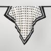 Silk Scarf Polka Dot Satin Square Scarf Retro Hair Band Sunscreen Shawl Wrap Versatile Decoration Scarf For Women
