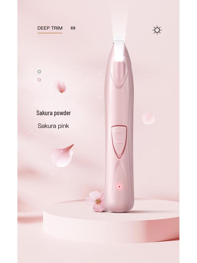 Elektrische Haarschneidemaschine für Haustiere: Katzen- & Hunde-Rasierer, Pfoten-Trimmer, Fußhaarentferner