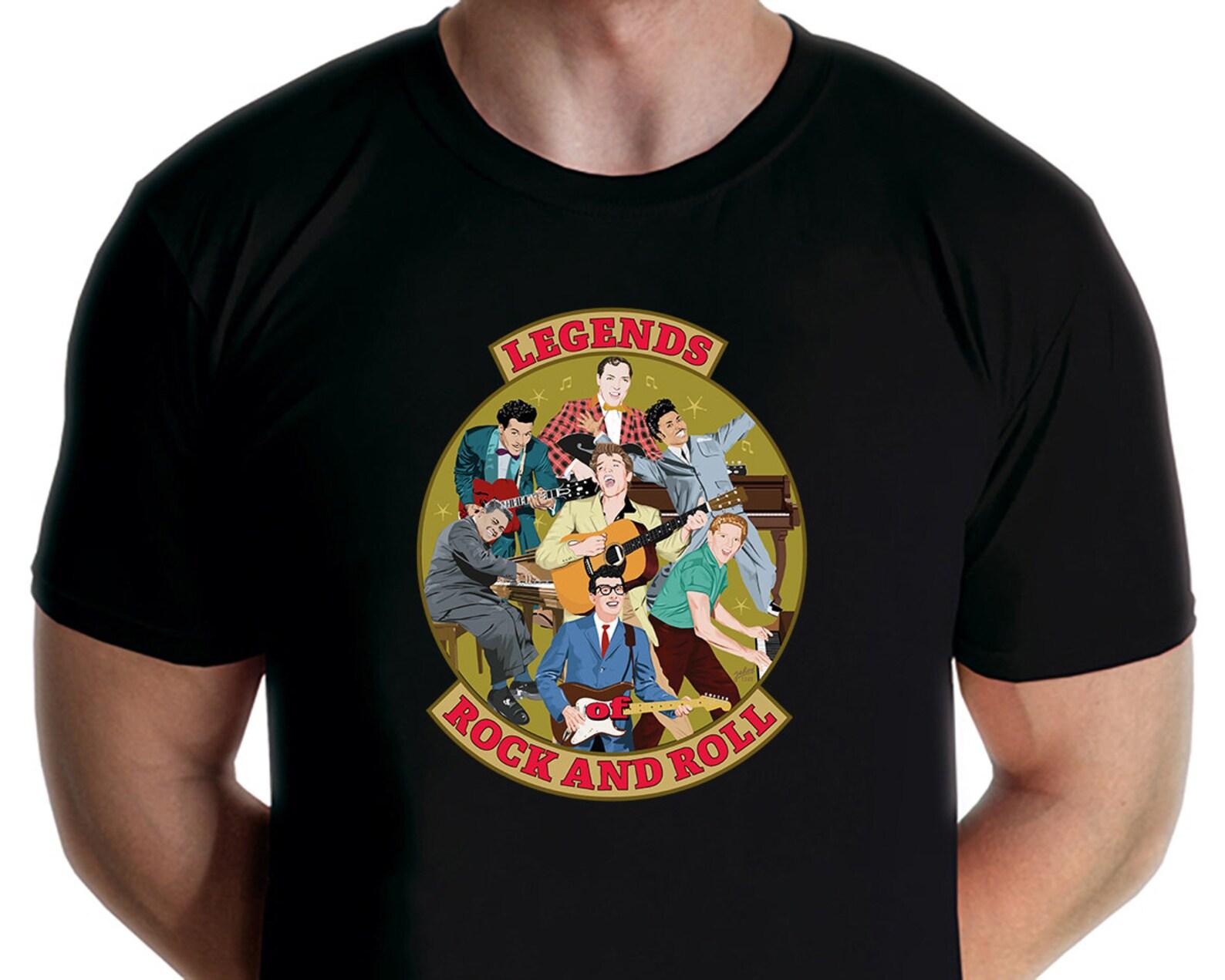 Legends of Rock and Roll T-shirt (Jarod Art) 4XL