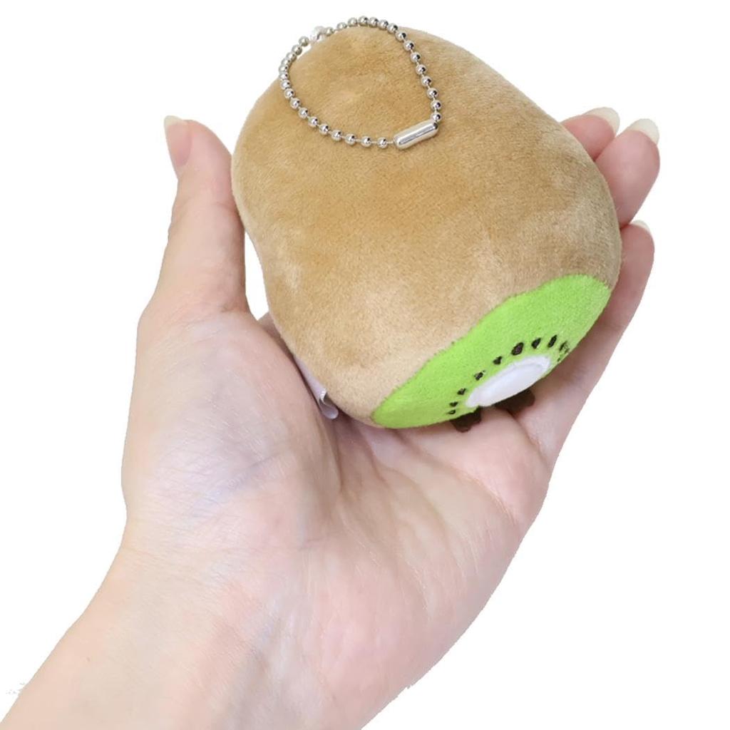 [Kamio Japan] Minatoya Suzu Friends [Ball Chain Mascot] Mascot KeychainForward-Facing Kiwi Minatoya Suzu