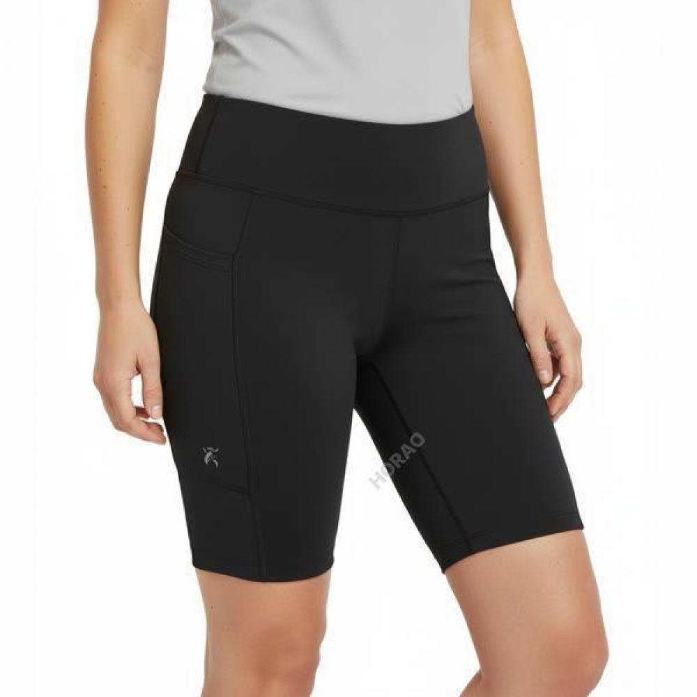 Arcteryx Women S High riSe Utility ShortS 8 Inch appSw0952 BLACK SIZE 0 (around 25 inches)
