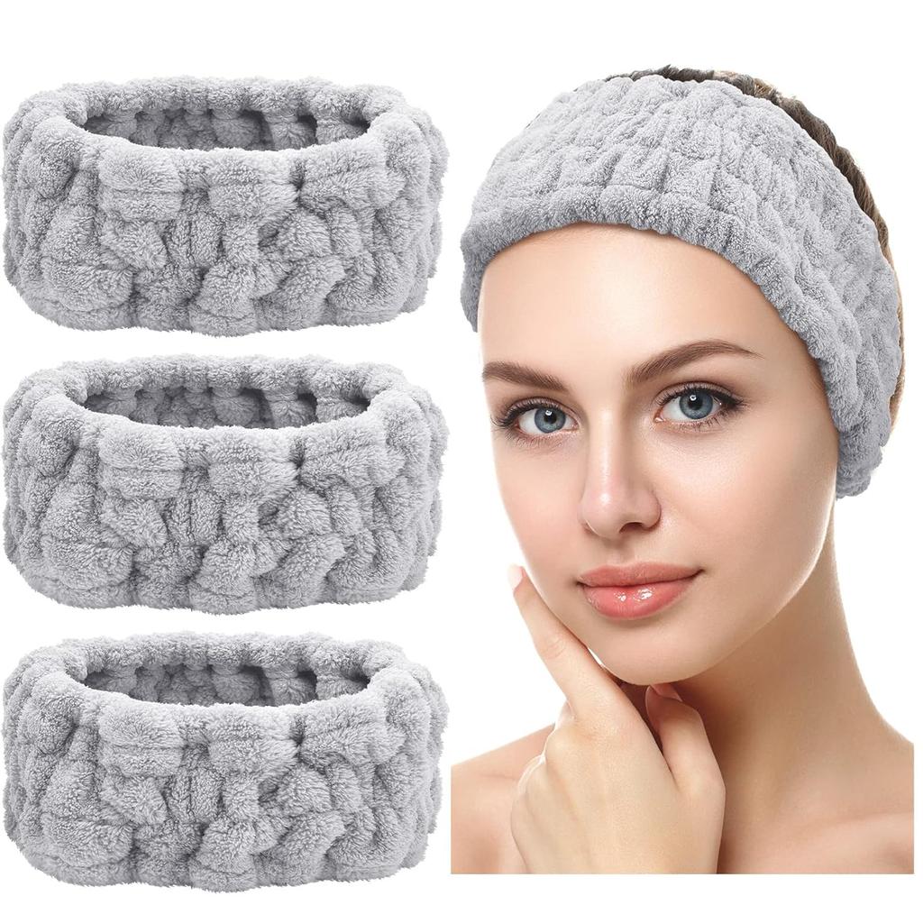 Face Wash Headband Makeup Single Circle Coral Velvet Hair Cover Sports Yoga Hair Accessory For Women