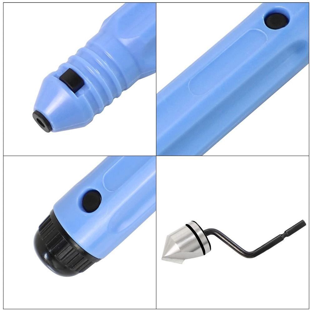 Alloy Steel Countersink Tool Set 360 Degree Rotated Deburring Tool  Wood and Plastic