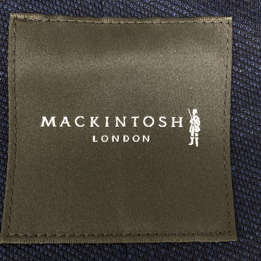 MACKINTOSH LONDON Navy Gold Button Navy Blue Single Jacket Jacket LL NavyUsed