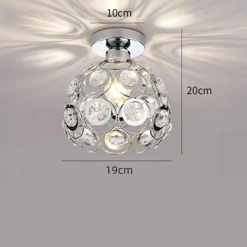 Durchmesser 20cm Eisenkunst Deckenleuchte Streulicht Romantische Atmosphäre Europäischer Stil Innenbeleuchtung E27 AC 220V Kunstdekoration