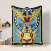 1 unidad Manta de Wonder Woman Fibra de Poliéster, Comodidad para Todas las Estaciones para Sofá, Cama, Oficina, Coche, Camping Decoración del Hogar y Regalo Ideal, Comodidad de Oficina
