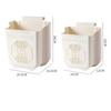 Home Kitchen Wall Mounted Foldable Garbage Bin Hanging Large Caliber Thickened Multifunctional Garbage Storage Bin