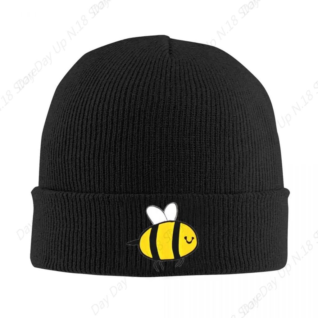 Bee Beanie Hats Bonnet Hats Unisex Adult Fashion Kpop Skullies Beanies Spring Winter Graphic Elastic Caps