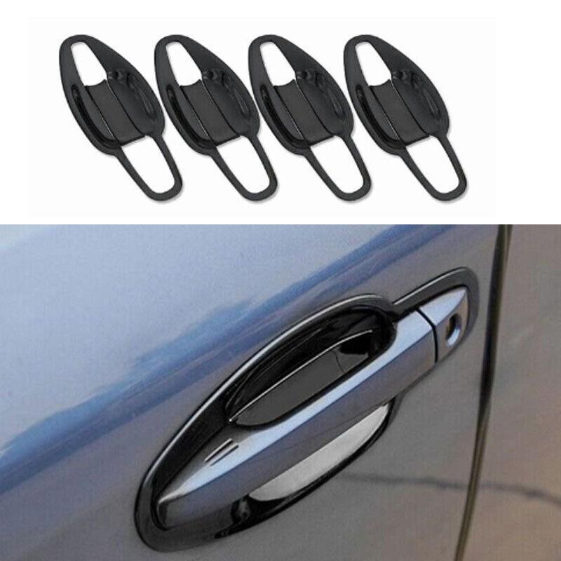 Black Titanium Exterior Side Door Bowl Cover Trim For Subaru Forester 2013-2018