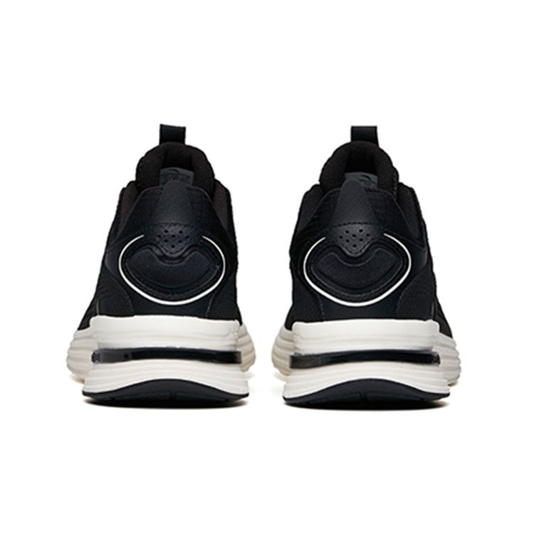 Anta A-Core Technology Breathable Lightweight Low-Top Running Shoes Men Sneakers Black White 112135516-1