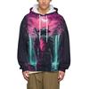 Japanese Samurai Ninja 3D Hoodie Pullover Jacket Cosplay Costume Anime 3D Sweatshirt Men's Casual Pullover