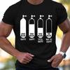 New Trendy Summer Tshirts Fashion Men Women Tshirt Funny Diving Divers 200 Bar Print Tshirts Short Sleeve Tops Diving Tshirts