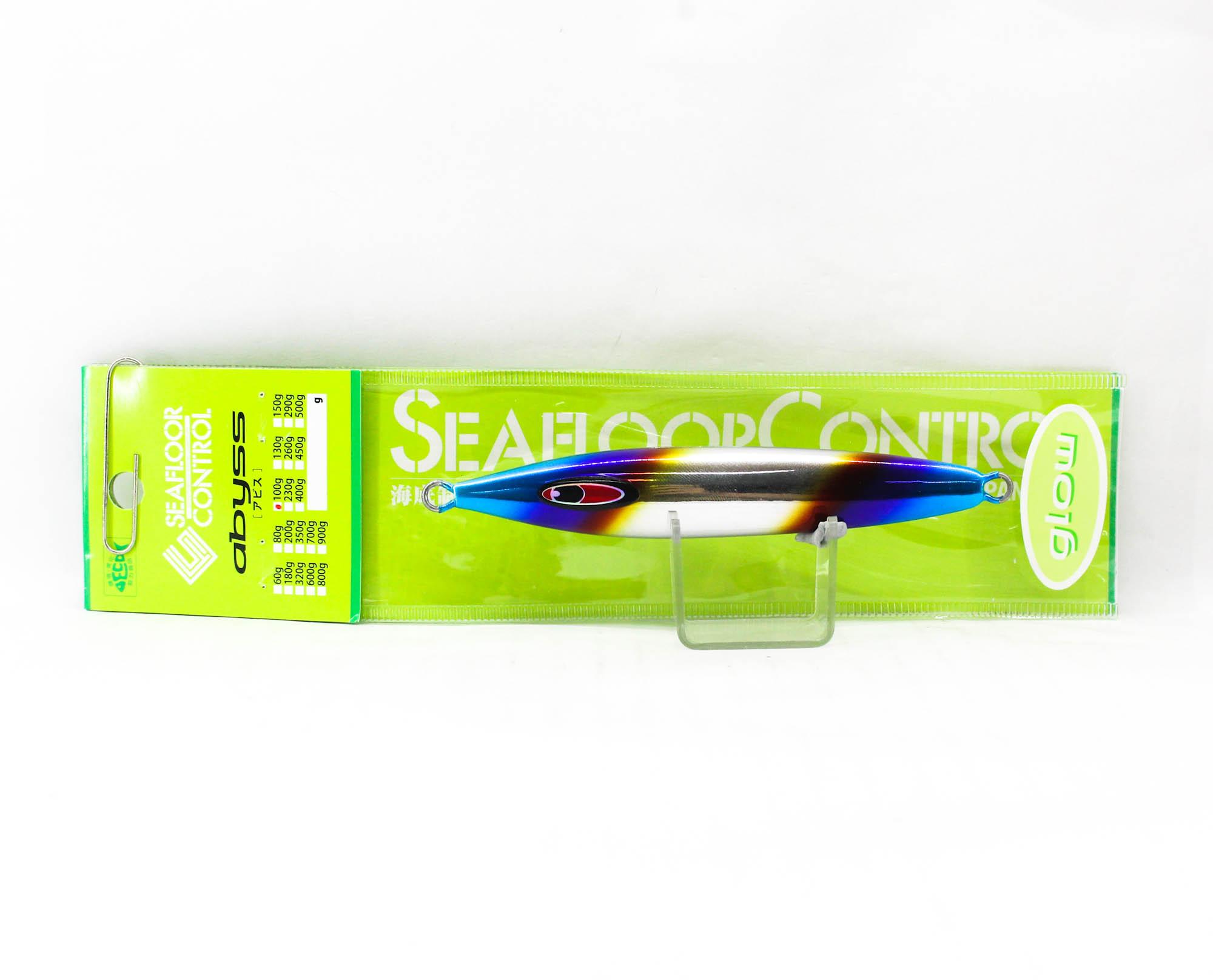 Seafloor Control Metal Jig Abyss 100 grams Titan Red Pearl Dot Glow (5986)